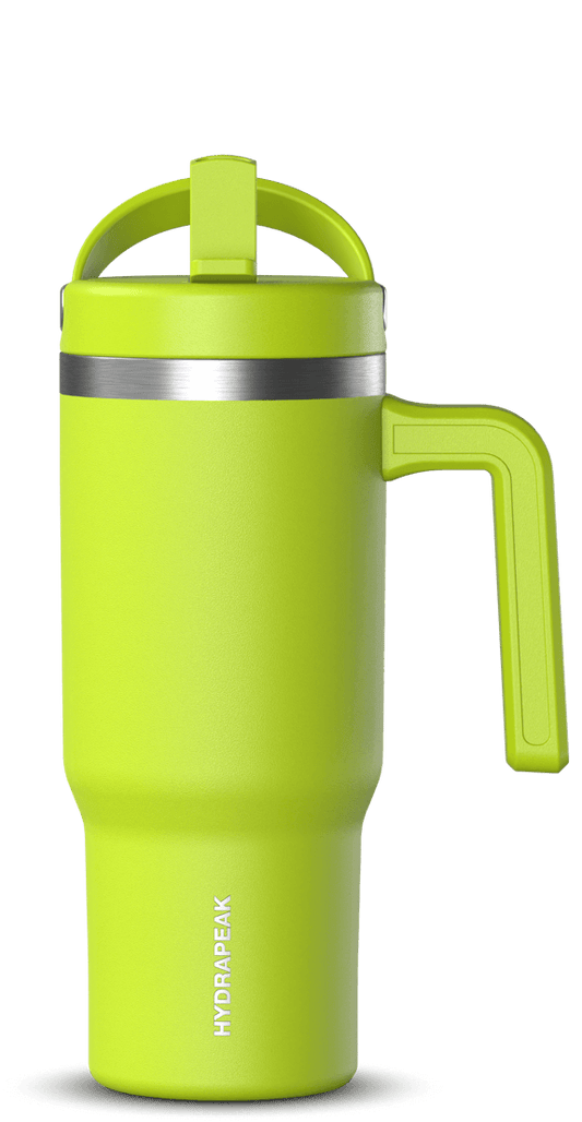 18 oz / Faded Red - Neon Greens