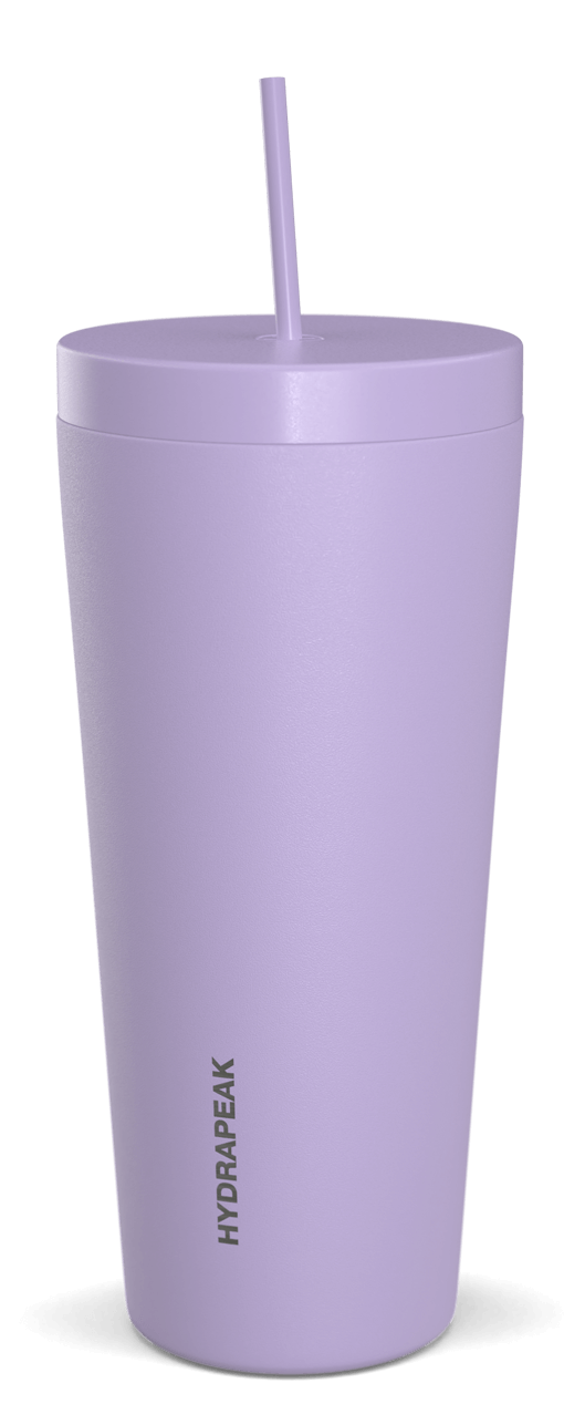 25oz Traveler with Straw Lid - Digital Lavender
