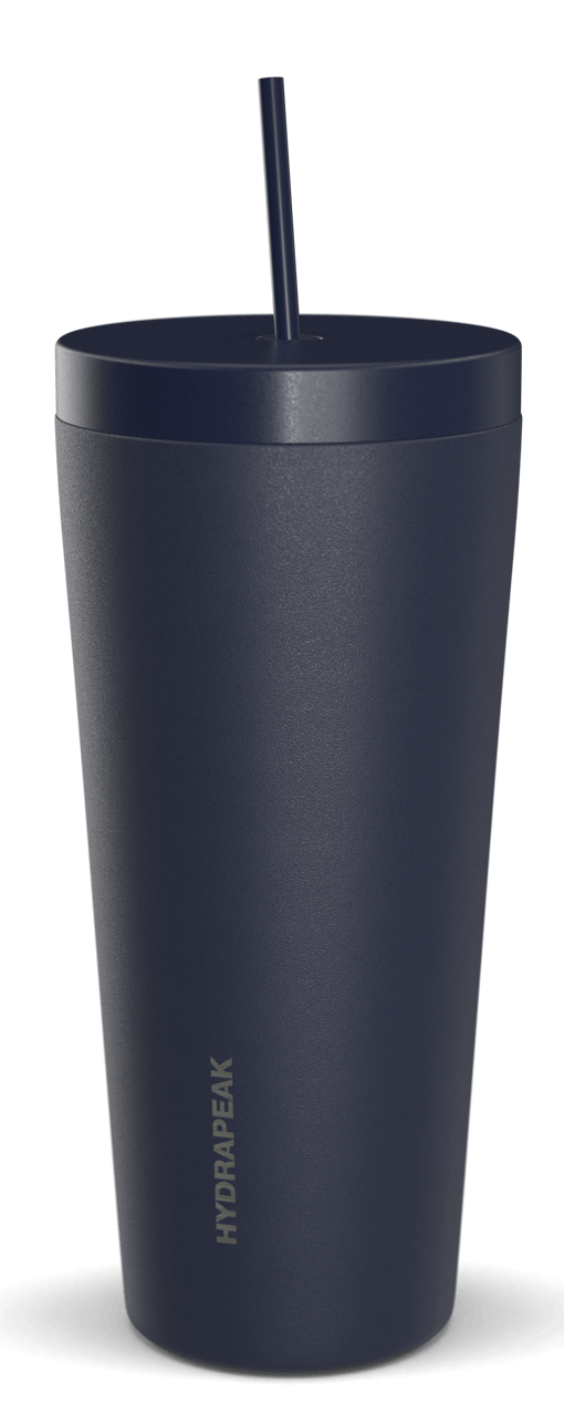 25oz Traveler with Straw Lid - Navy