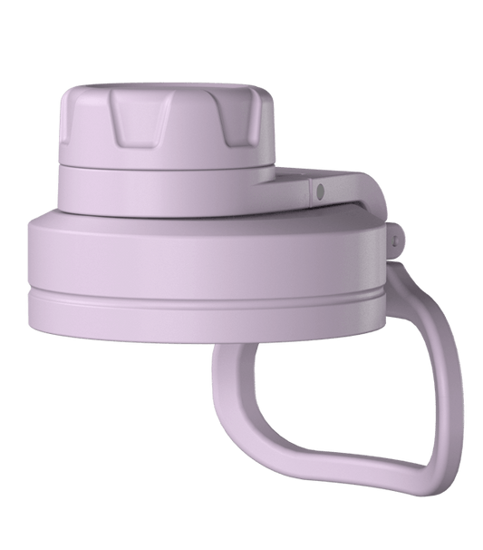 Chug Lid / Black - Blush