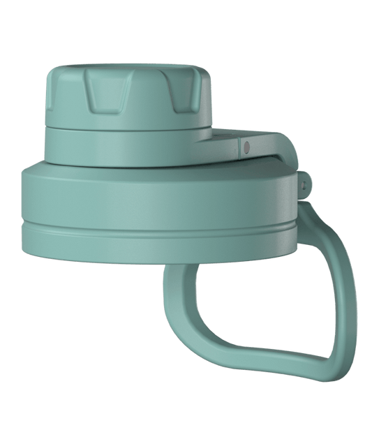 Chug Lid / Black - Pale Sage