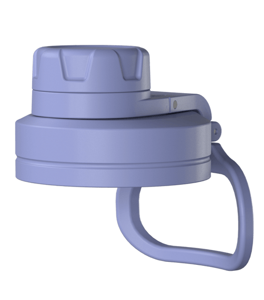 Chug Lid / Black - Periwinkle