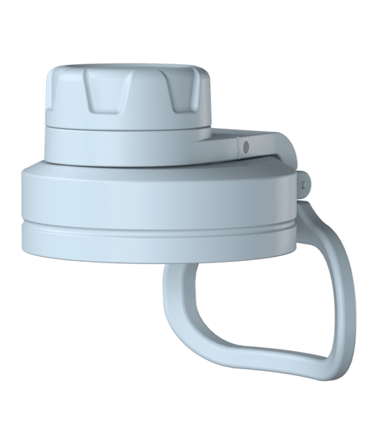 Chug Lid / Black - Powder Blue