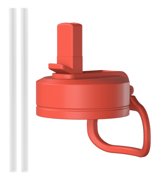 Straw Lid / Black - Flare