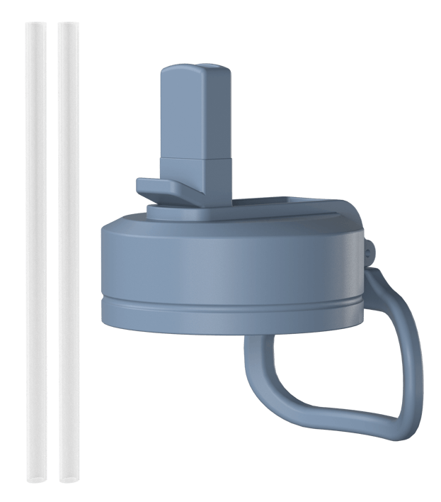 Straw Lid|Modern Blue