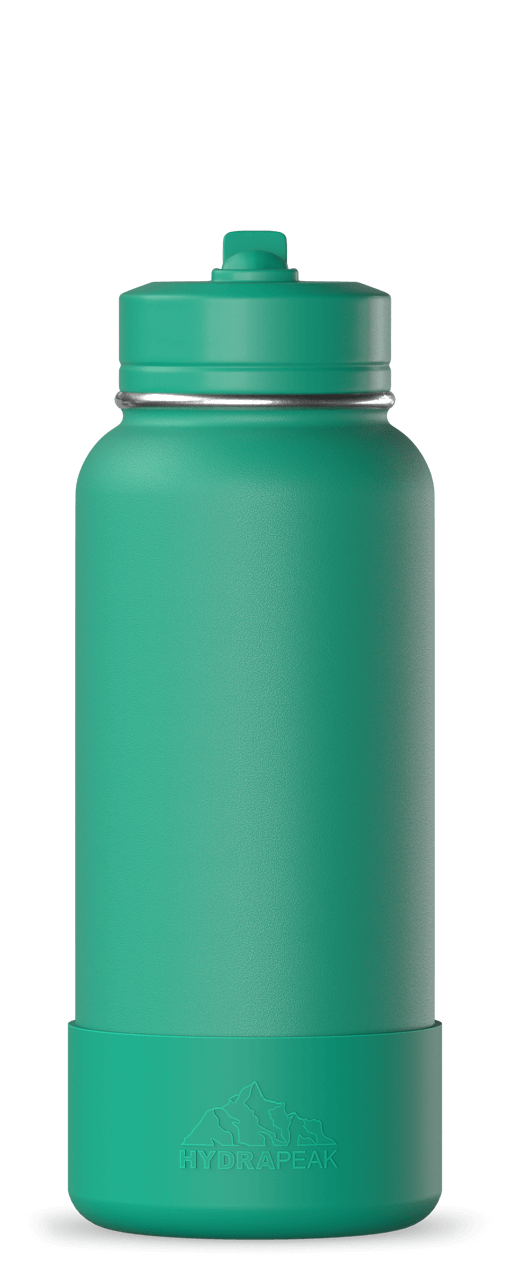 32 oz / Grey - Kelly Green