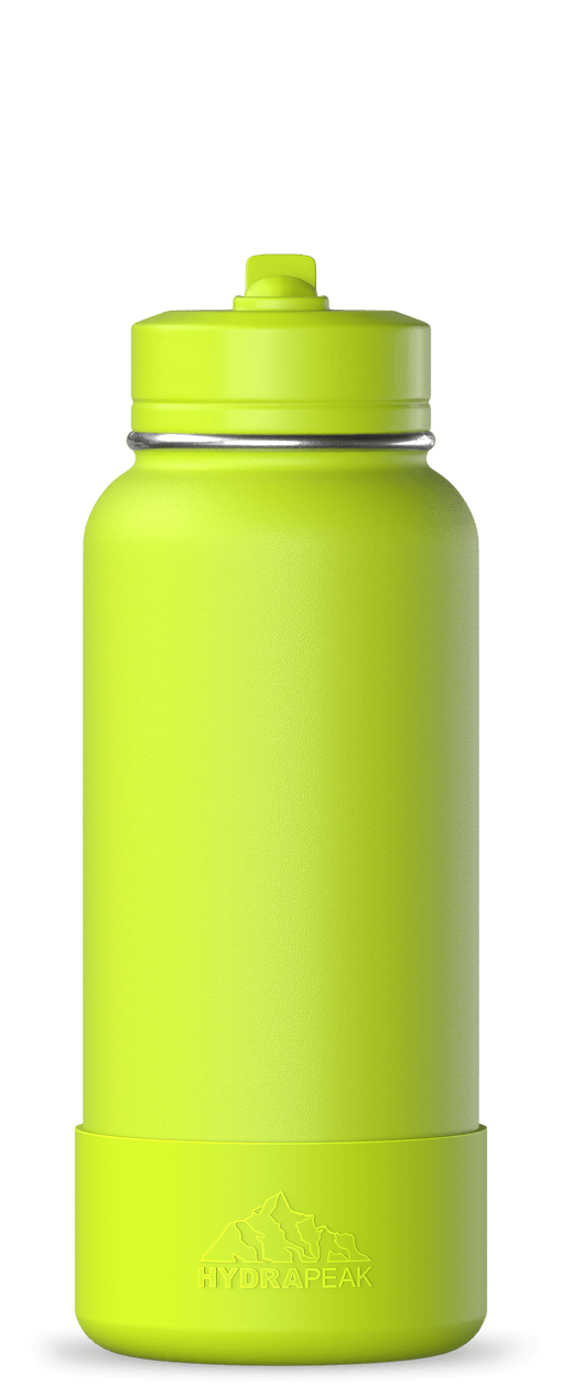 32 oz / Grey - Neon greens