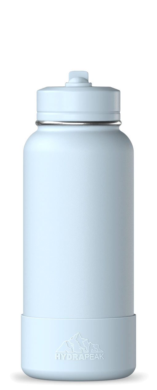 32 oz / Grey - Powder Blue