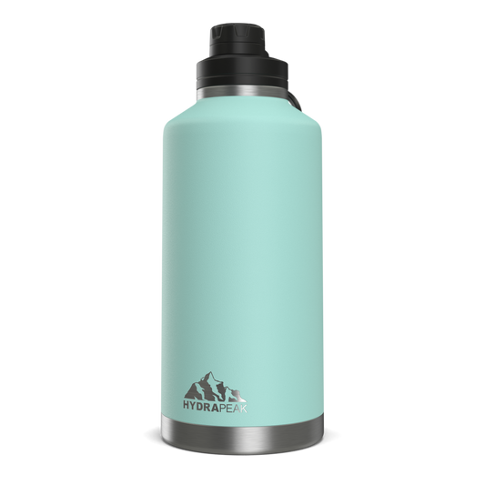 72oz Stainless Steel Insulated Water Bottle With Flexible Chug Lid- Aqua