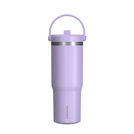 Nomad 32 oz Tumbler With Handle and Straw Lid- Lavender