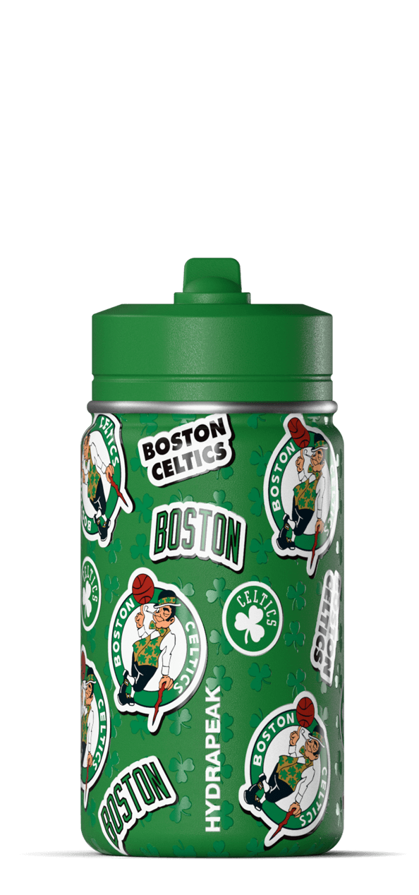 NBA 14oz Kids Water Bottle with Straw Lid – HydraPeak NBA 14oz Kids Water Bottle with Straw Lid – HydraPeak