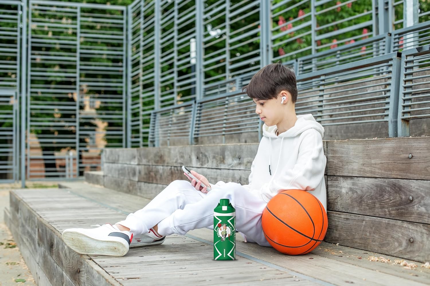 NBA 20oz Oasis Insulated Kids Water Bottle â€“ Stainless Steel