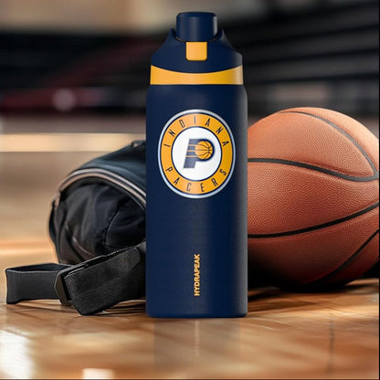 NBA 32oz Oasis Water Bottle with Push-Button Chug Lid and Flexible Handle