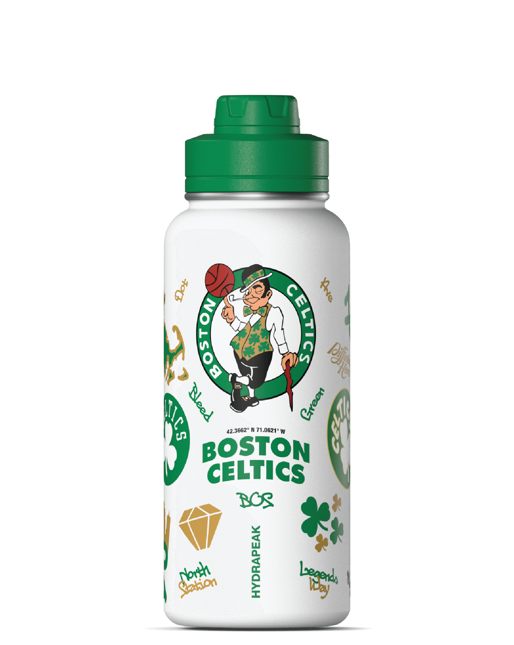 celtics game water bottle