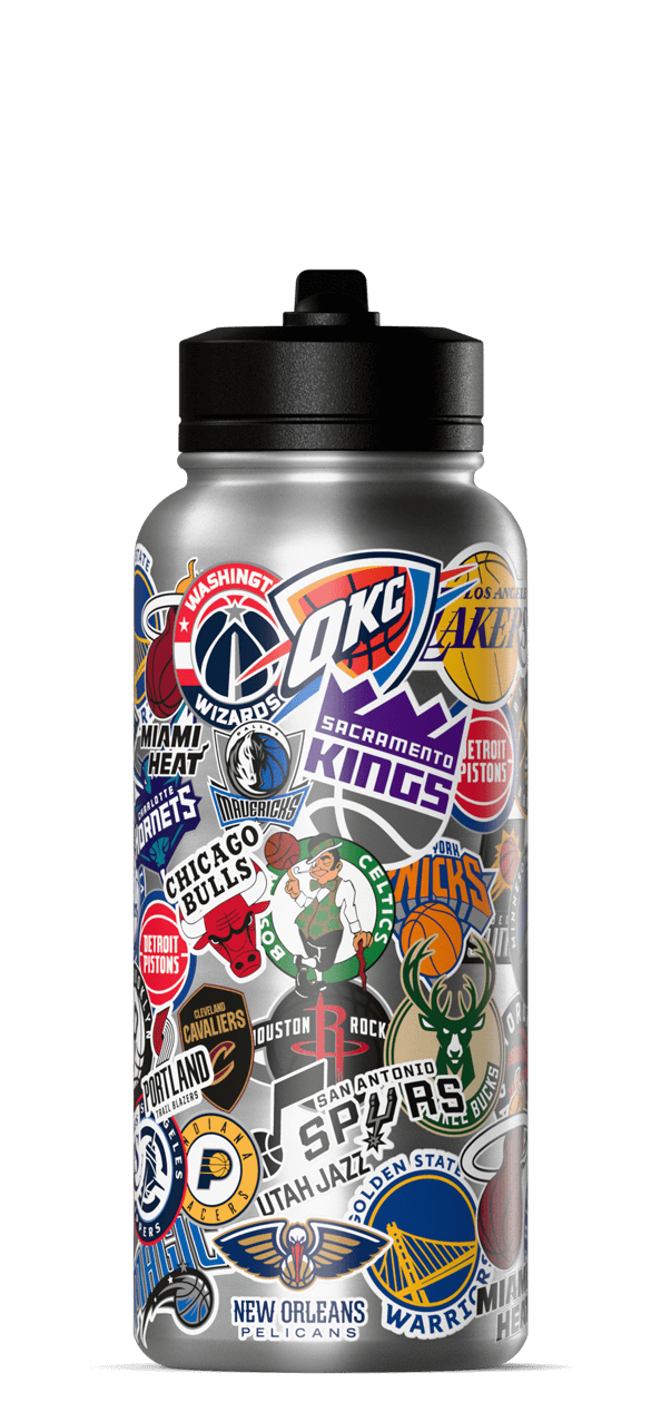 Hydrapeak NBA ステッカープリント 26オンスドリンクボトル Hydrapeak Hydrapeak NBA ステッカープリント 26オンスドリンクボトル Hydrapeak