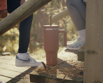 40oz Voyager Tumbler with Straw Lid