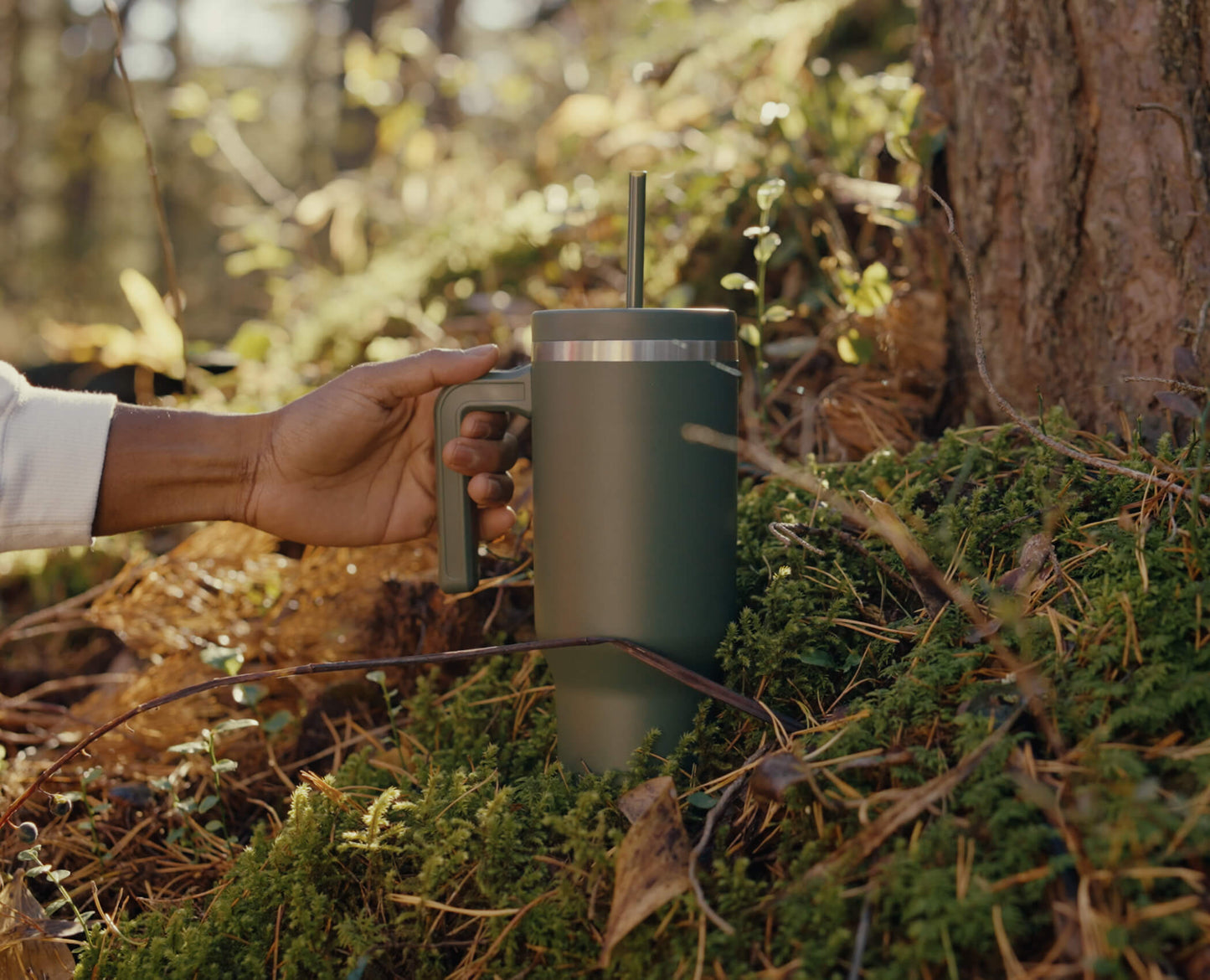 40oz Voyager Tumbler with Straw Lid