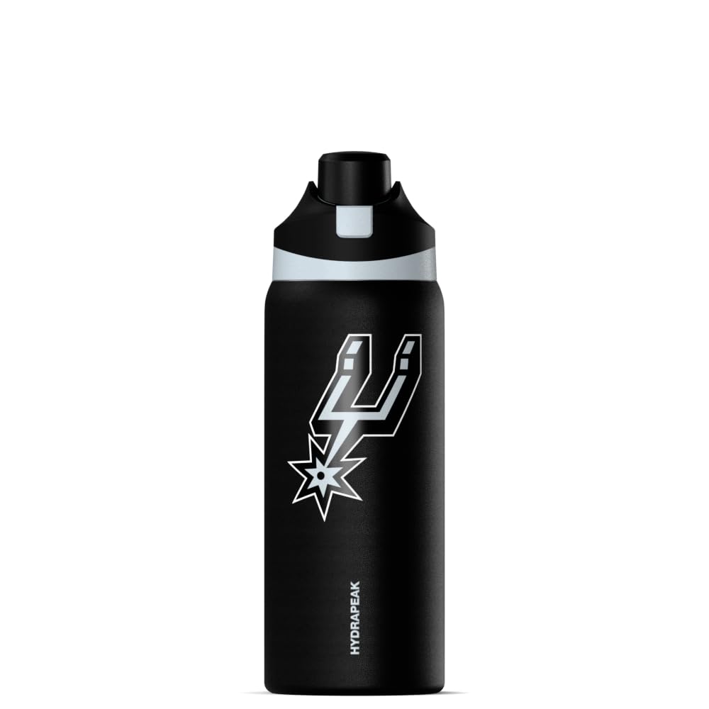 NBA 32oz Oasis Water Bottle with Push-Button Chug Lid and Flexible Handle