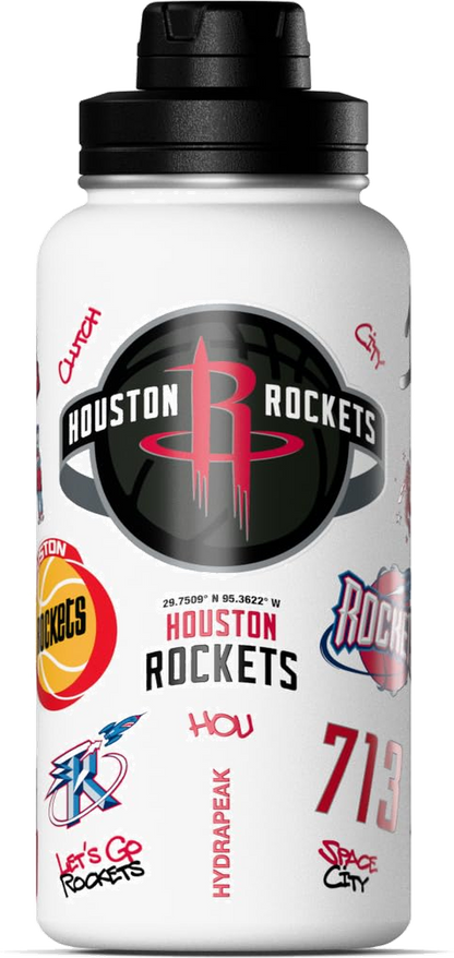 NBA 32oz Active City Vibes Collection Water Bottle with Chug Lid