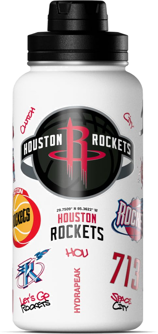 NBA 32oz Active City Vibes Collection Water Bottle with Chug Lid - Houston Rockets