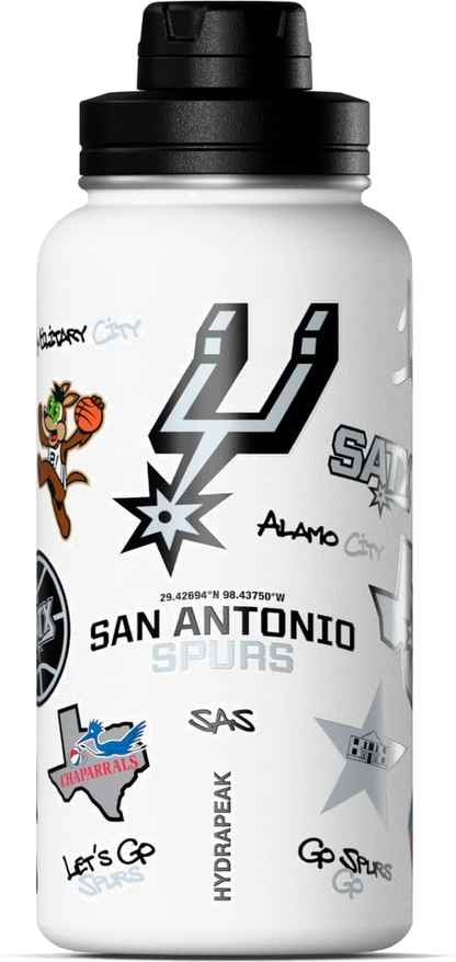 NBA 32oz Active City Vibes Collection Water Bottle with Chug Lid