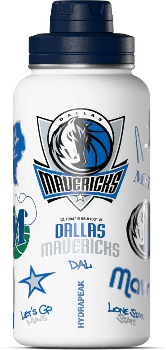 NBA 32oz Active City Vibes Collection Water Bottle with Chug Lid - Dallas Mavericks