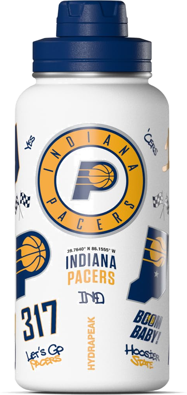 NBA 32oz Active City Vibes Collection Water Bottle with Chug Lid