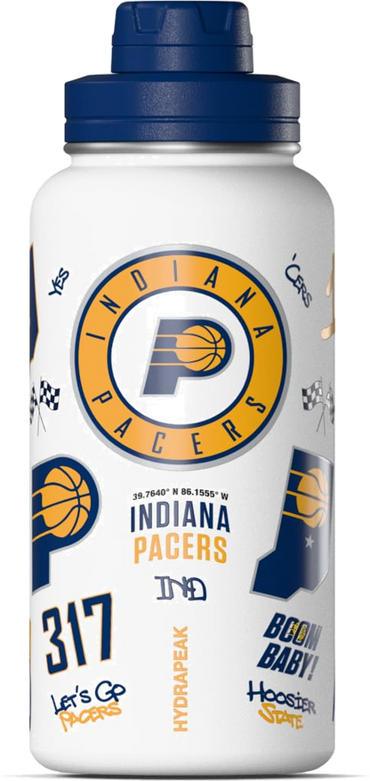 NBA 32oz Active City Vibes Collection Water Bottle with Chug Lid