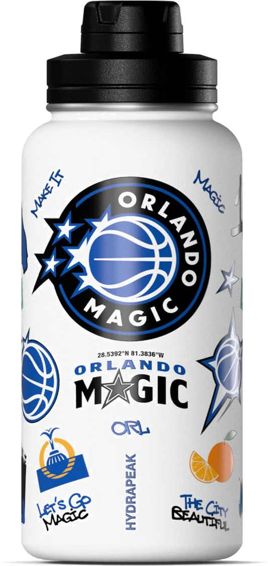 NBA 32oz Active City Vibes Collection Water Bottle with Chug Lid - Orlando Magic