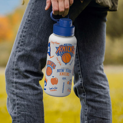 NBA 32oz Active City Vibes Collection Water Bottle with Chug Lid