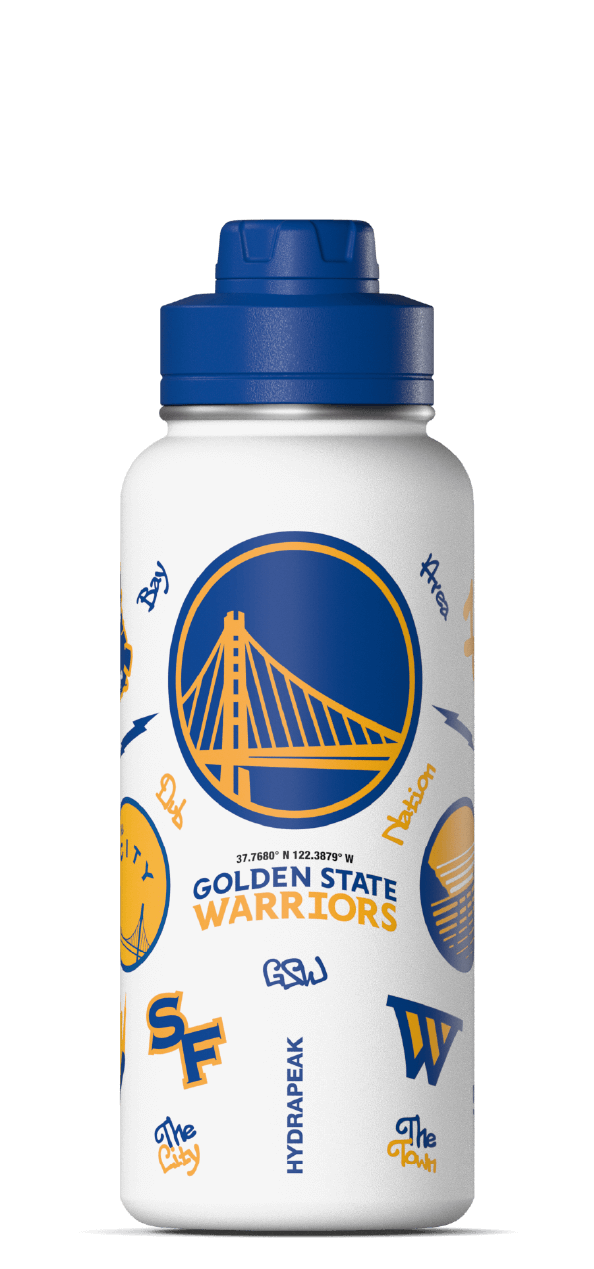 NBA 32oz Active City Vibes Collection Water Bottle with Chug Lid