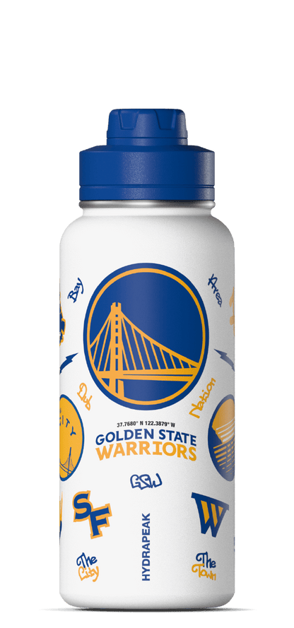 NBA 32oz Active City Vibes Collection Water Bottle with Chug Lid