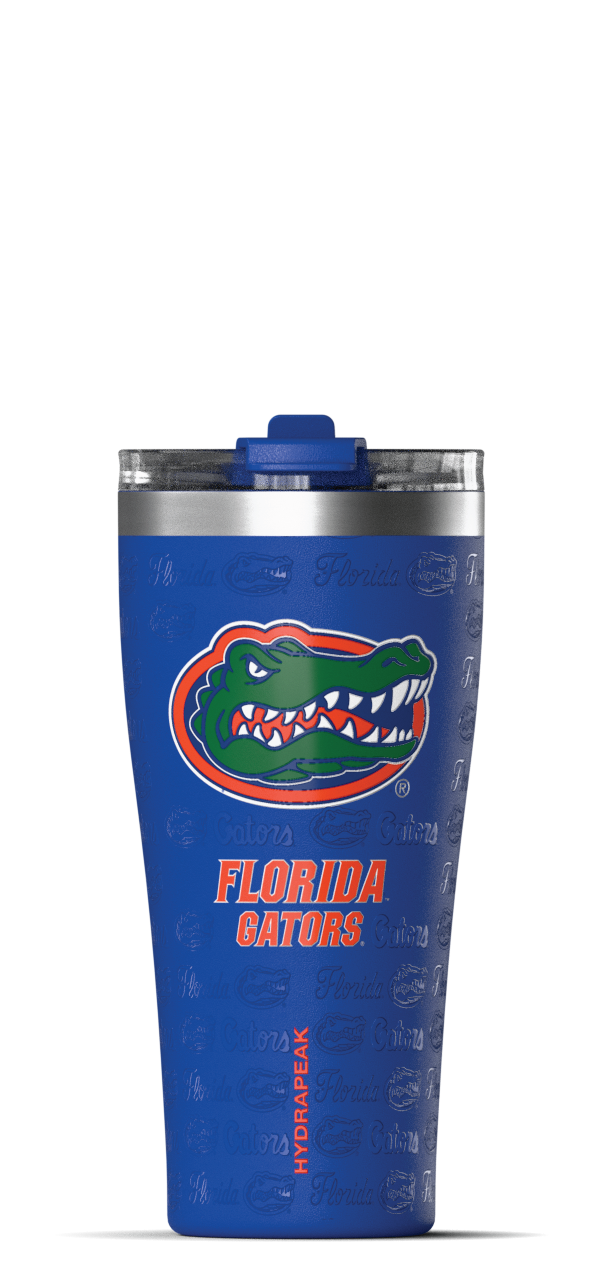 Gators 30 oz Roamer Tumbler - Water Bottle with Flip Up Straw Lid