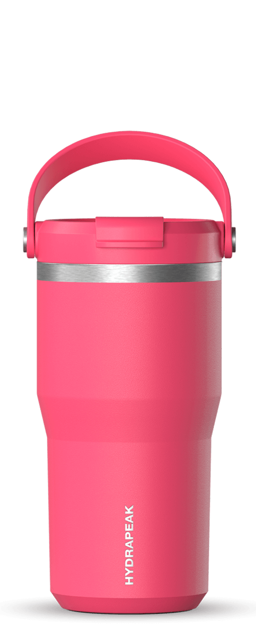 24oz Nomad with Handle and Sip Lid - Hot Pink