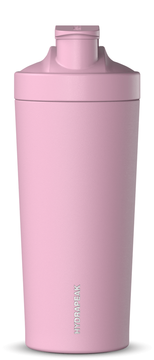 26oz Shaker Bottle - Cotton Pink