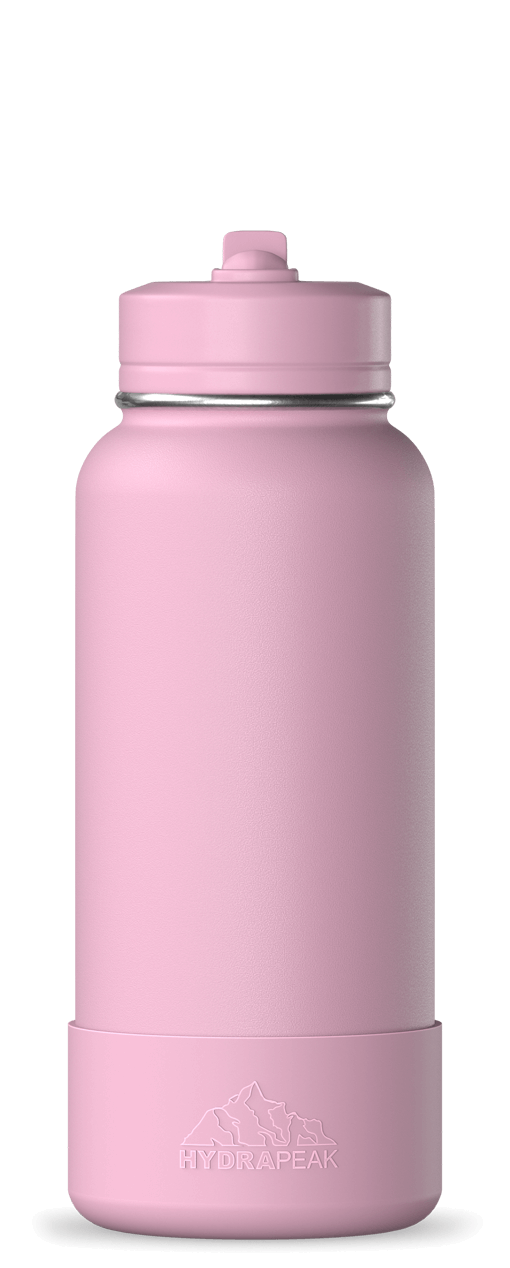 32oz Sport Boot with Straw Lid - Cotton Pink