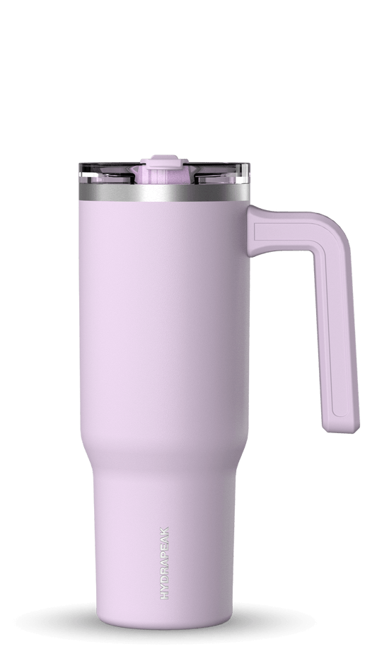 32oz Voyager With Sip and Straw Lid - Blush Soft