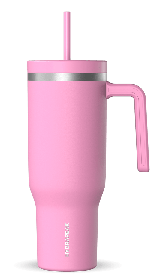 40oz Voyager Tumbler with Straw Lid - Bubble Gum