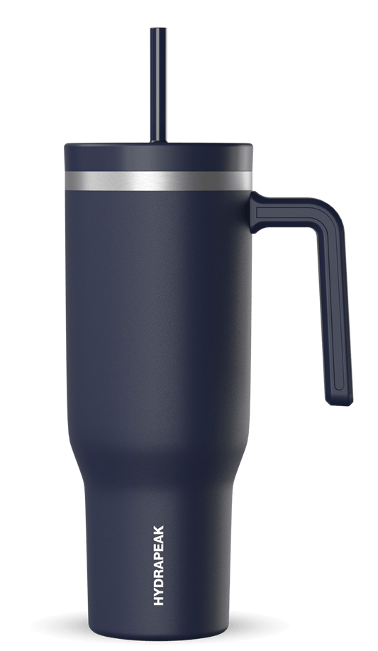 40oz Voyager Tumbler with Straw Lid - Navy