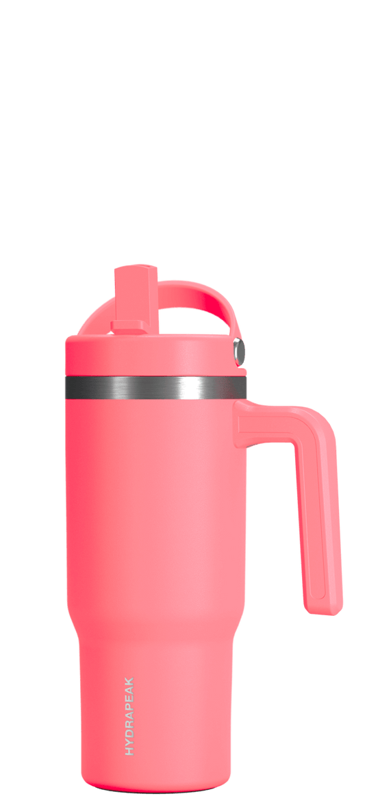 18oz Kids Voyager With Straw Lid - Neon Crush