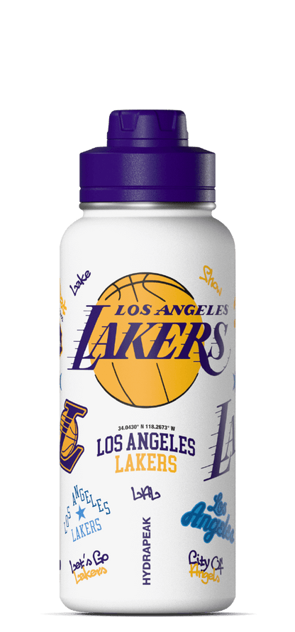 NBA 32oz Active City Vibes Collection Water Bottle with Chug Lid