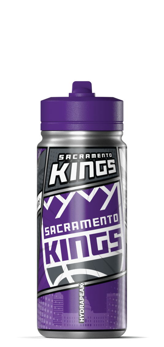 NBA 20oz Active Insulated Water Bottle â€“ Stainless Steel with Straw Lid & Handle - Sacramento Kings