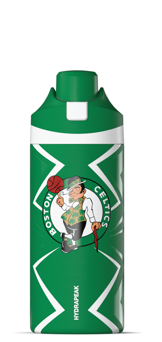 NBA 20oz Oasis Insulated Kids Water Bottle â€“ Stainless Steel with Push-Button Chug Lid - 20 oz