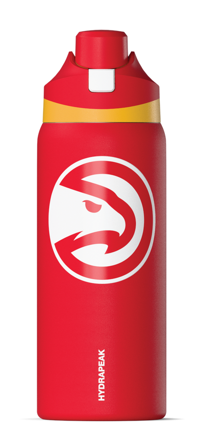 NBA 32oz Oasis Water Bottle with Push-Button Chug Lid and Flexible Handle