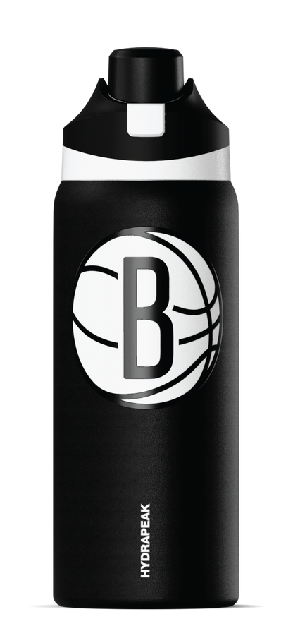 NBA 32oz Oasis Water Bottle with Push-Button Chug Lid and Flexible Handle
