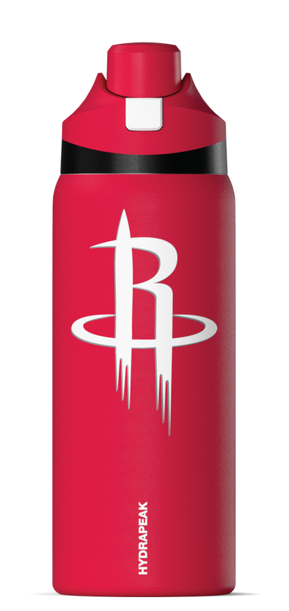 NBA 32oz Oasis Water Bottle with Push-Button Chug Lid and Flexible Handle