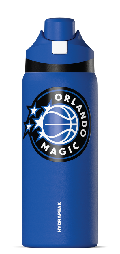 NBA 32oz Oasis Water Bottle with Push-Button Chug Lid and Flexible Handle