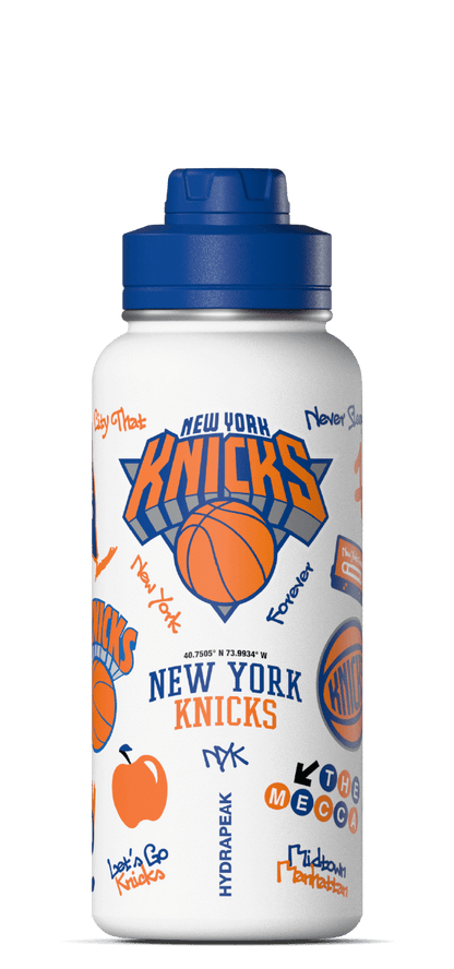 NBA 32oz Active City Vibes Collection Water Bottle with Chug Lid