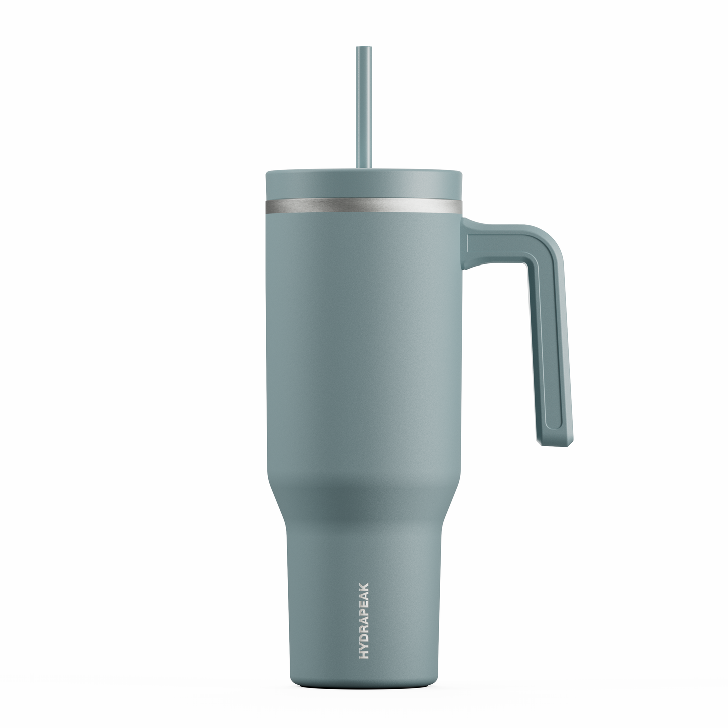 Voyager 40 oz Tumbler With Handle and Straw Lid - Agave Blue