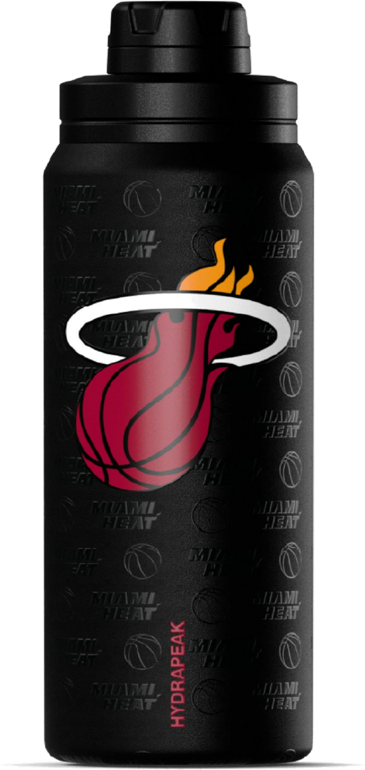 NBA 26oz Active Water Bottle with Handle - Miami Heat